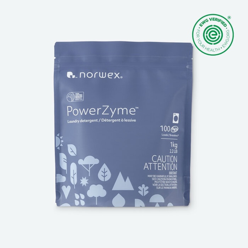 Norwex PowerZyme Laundry Powder Detergent New Formula 2.2 lb 1 kg - Picture 2 of 2